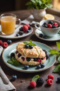 Mixed Berry Scones