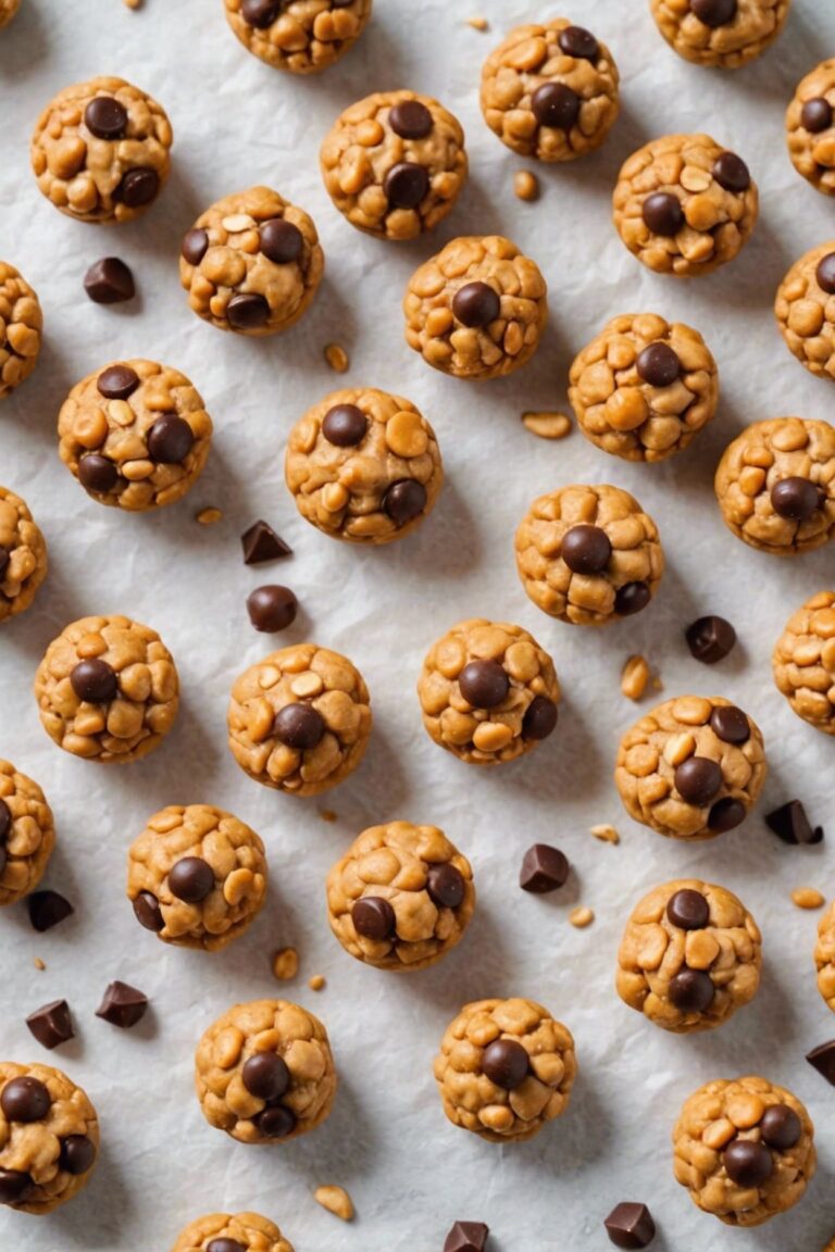 No Bake Bumpy Peanut Butter Nuggets