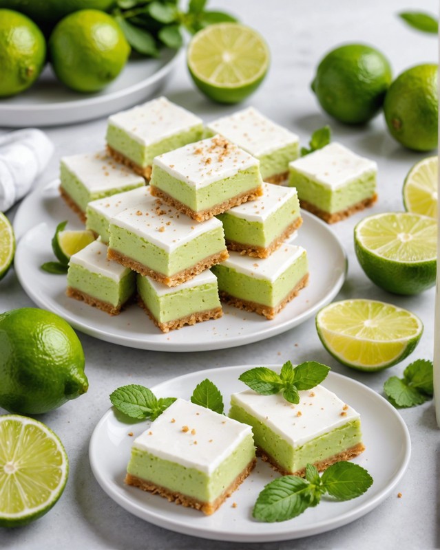 No Bake Key Lime Bars