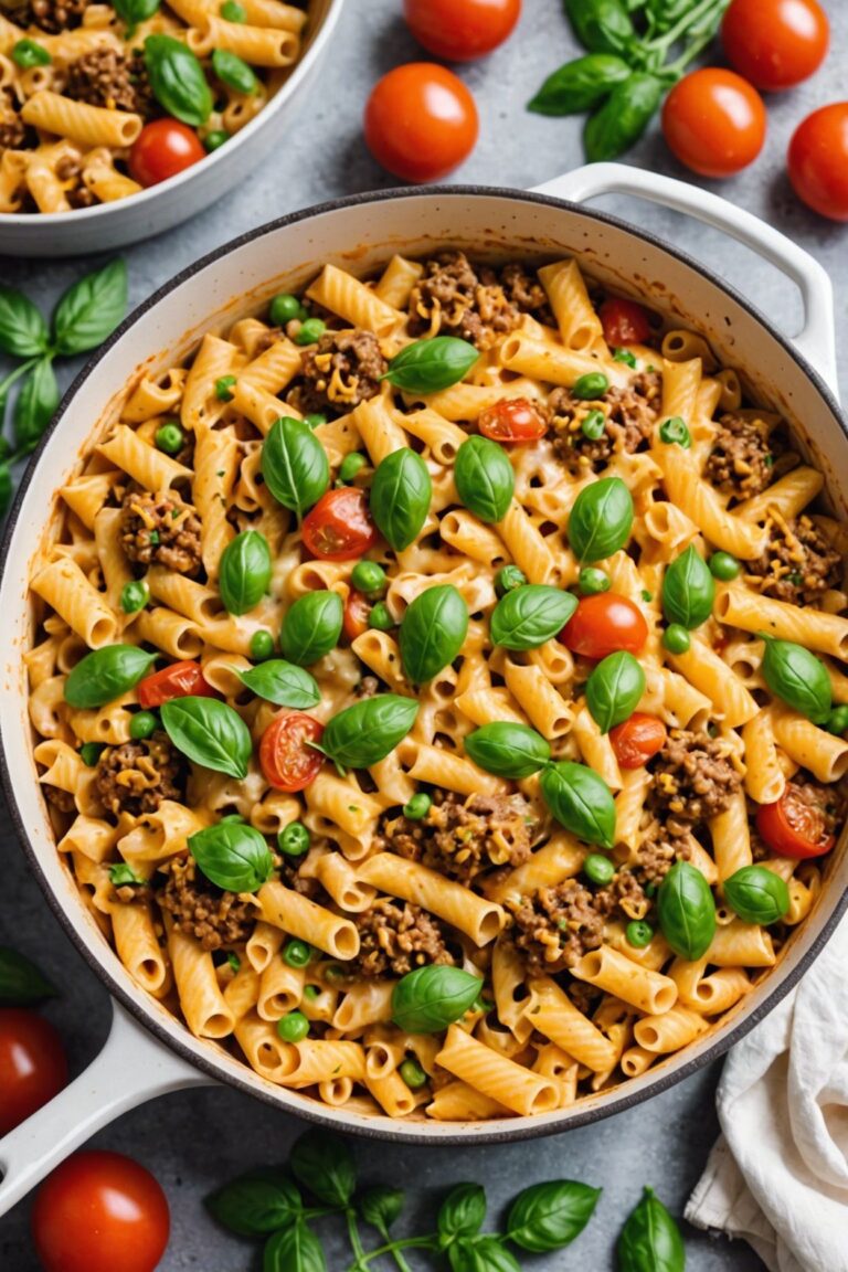 One Pot Cheeseburger Pasta