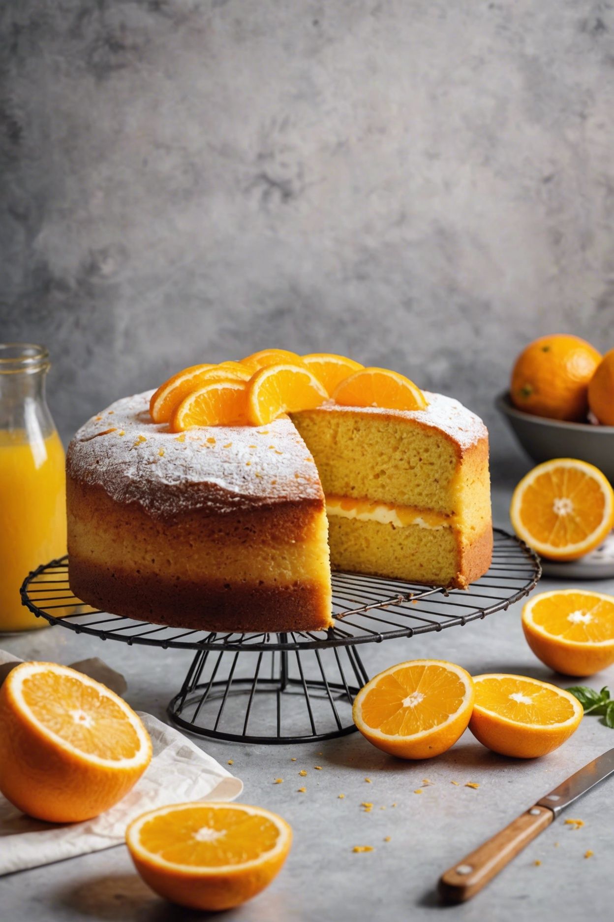 Orange Sponge Cake