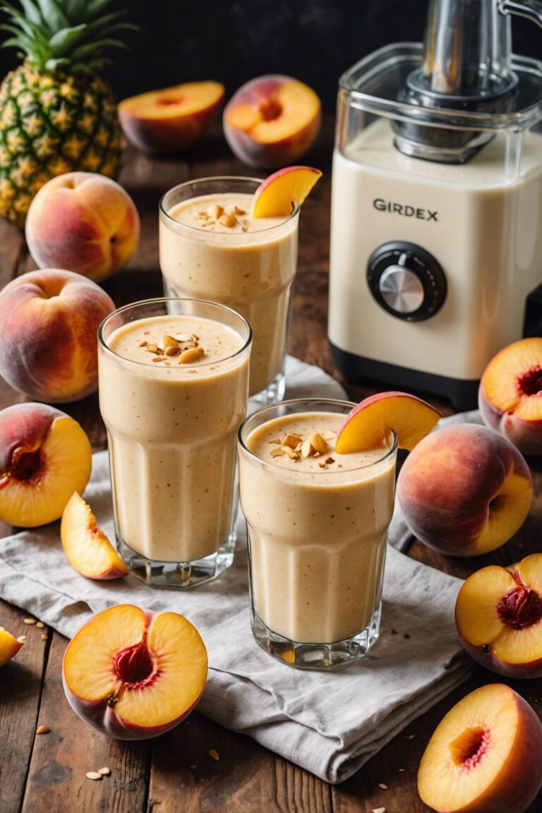 Peach and Ginger Smoothie