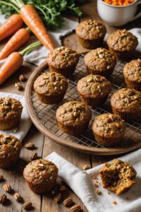 Spiced Carrot Muffins