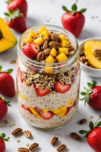 Strawberry Mango Overnight Oats