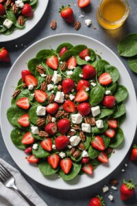 Strawberry Spinach Salad