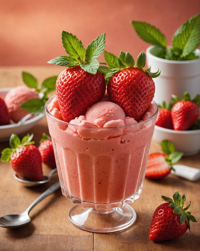 Strawberry Sorbet