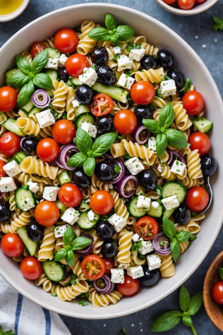 Summer Pasta Salad With Lime Vinaigrette