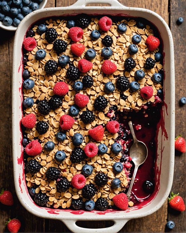 Summer Berry Crisp