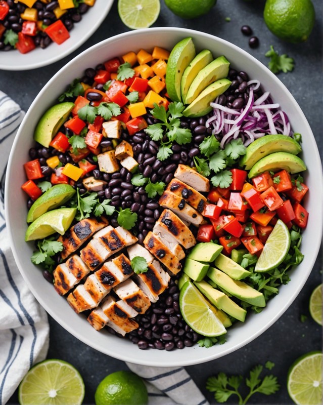 Summer Chicken and Black Bean Salad