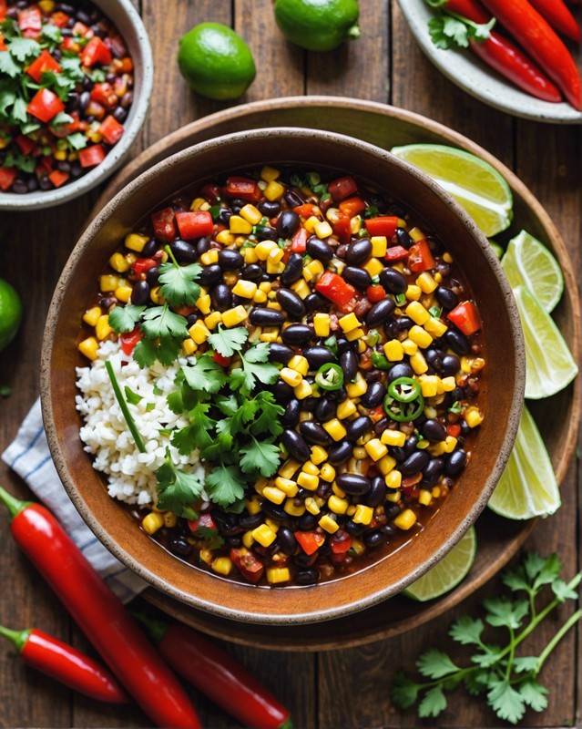 Summer Corn and Black Bean Chili