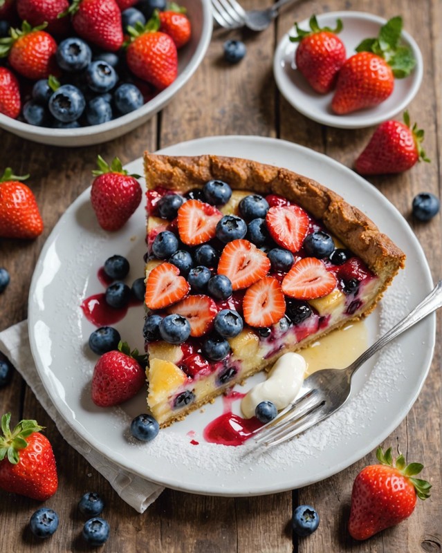 Summer Fruit Clafoutis