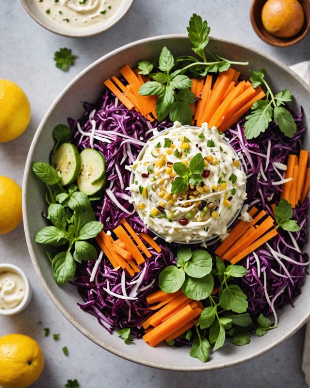 Summer Slaw with Shredded Carrots and Raisins