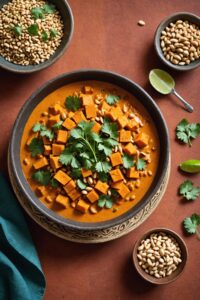 Sweet Potato Peanut Curry