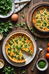 Veggie and Cheese Frittata