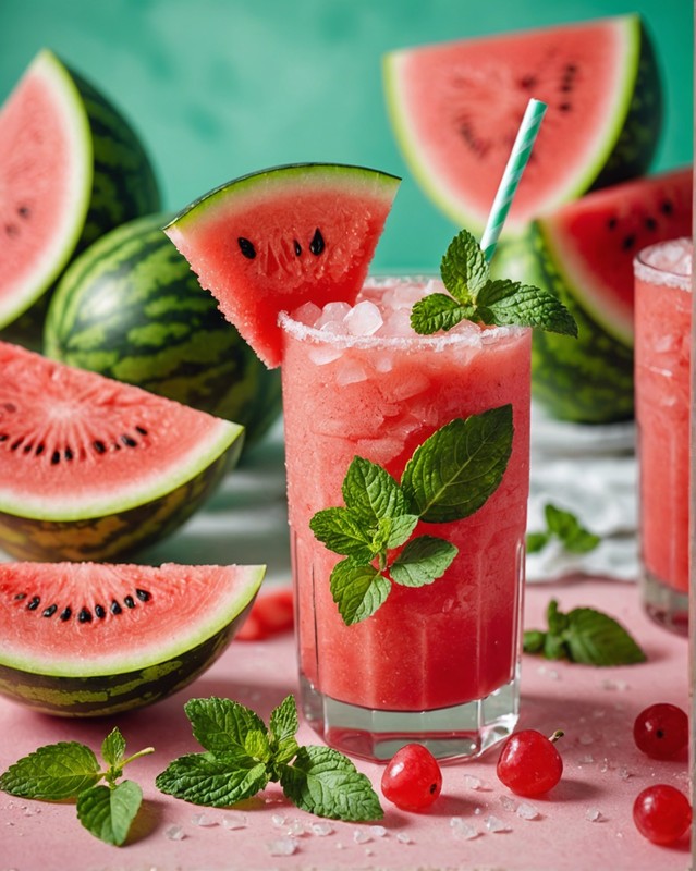 Watermelon Mint Slushie