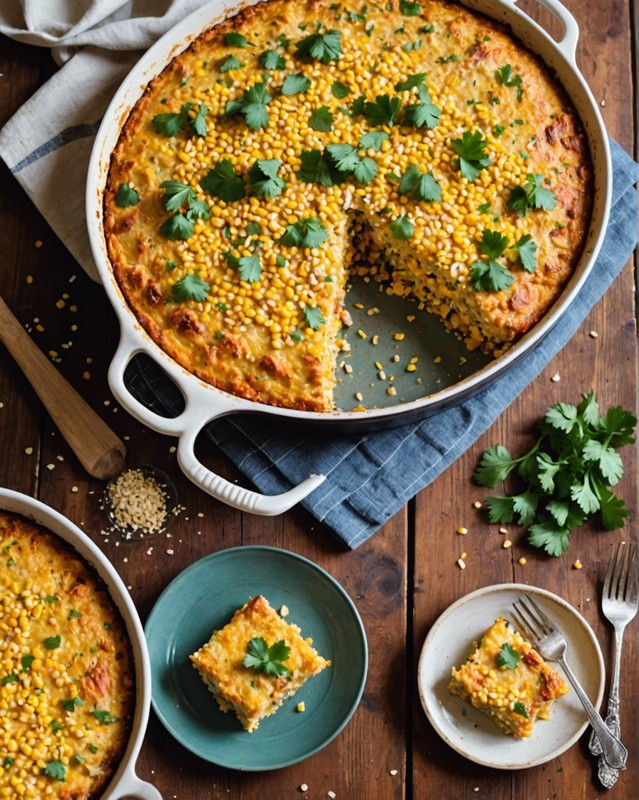 Zesty Chicken and Corn Casserole