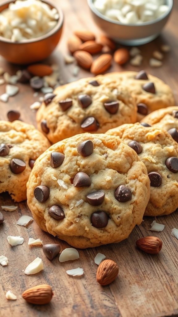 Almond Joyful Cookies  