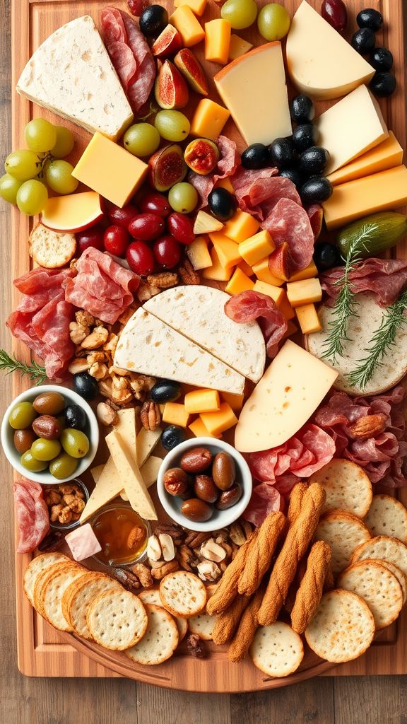 Cheese and Charcuterie Extravaganza  