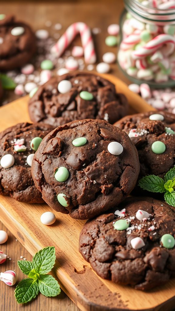 Choco-Mint Cookie Crumble  