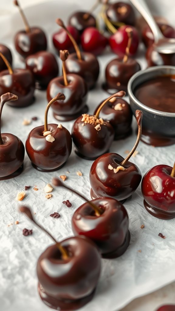 Chocolate-Covered Cherry Delights  