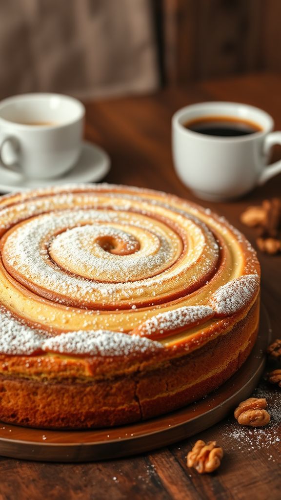 Cinnamon Swirl Coffee Cake  