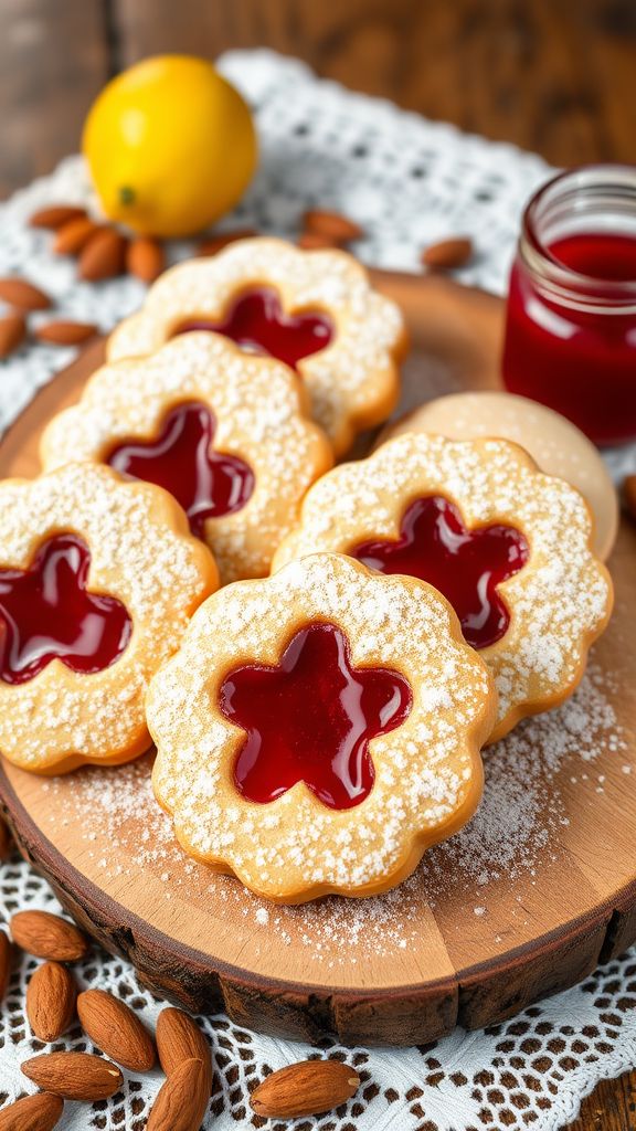 Classic Linzer Cookies  