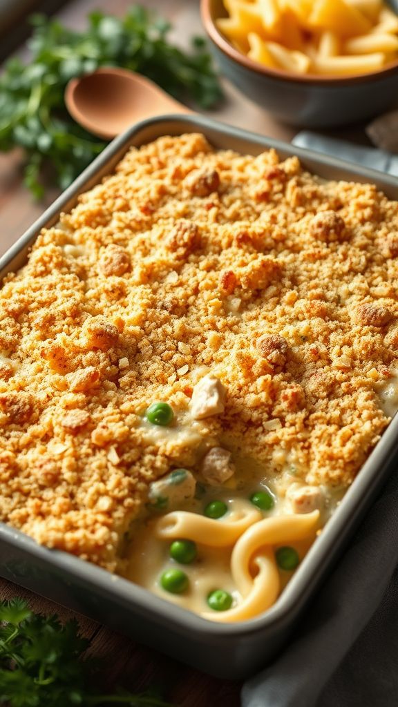 Classic Tuna Noodle Casserole  