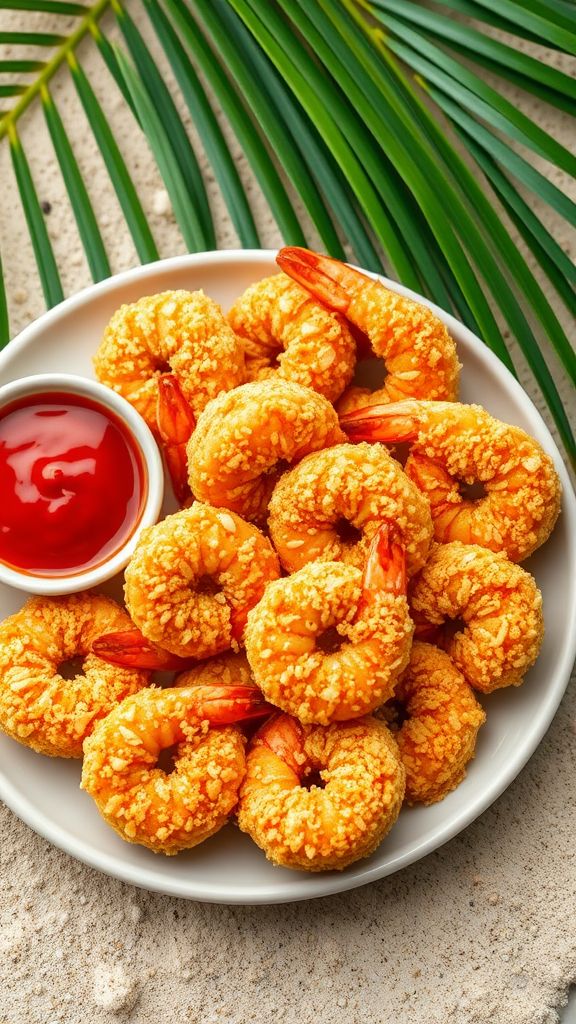 Coconut Shrimp with Sweet Chili Sauce