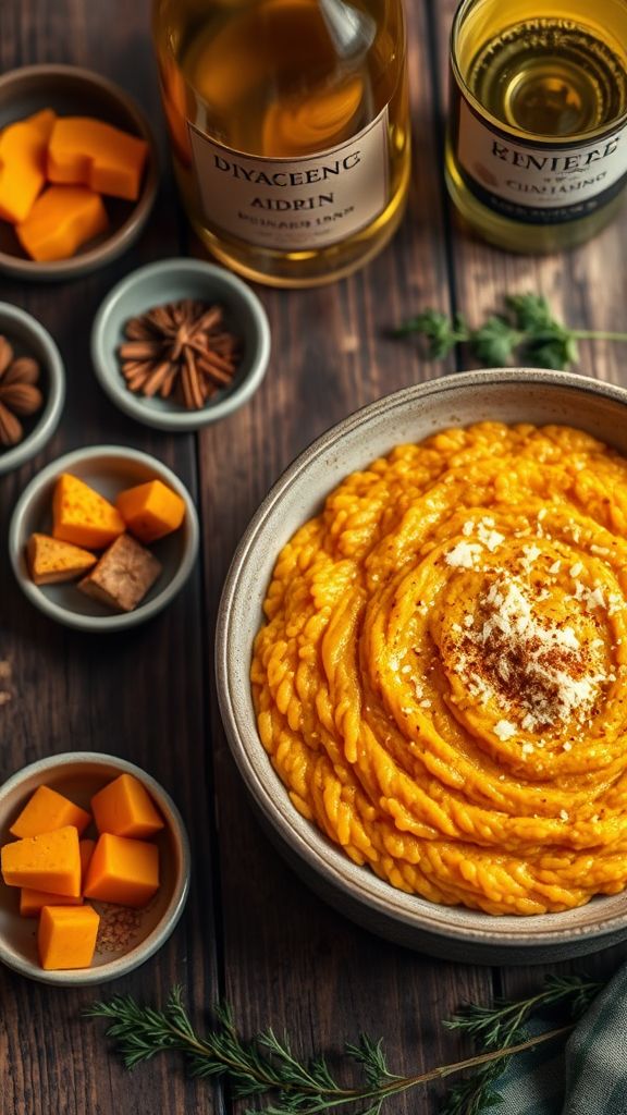 Creamy Pumpkin Risotto  