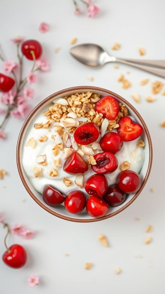 Cupid's Coconut Cherry Bowl  