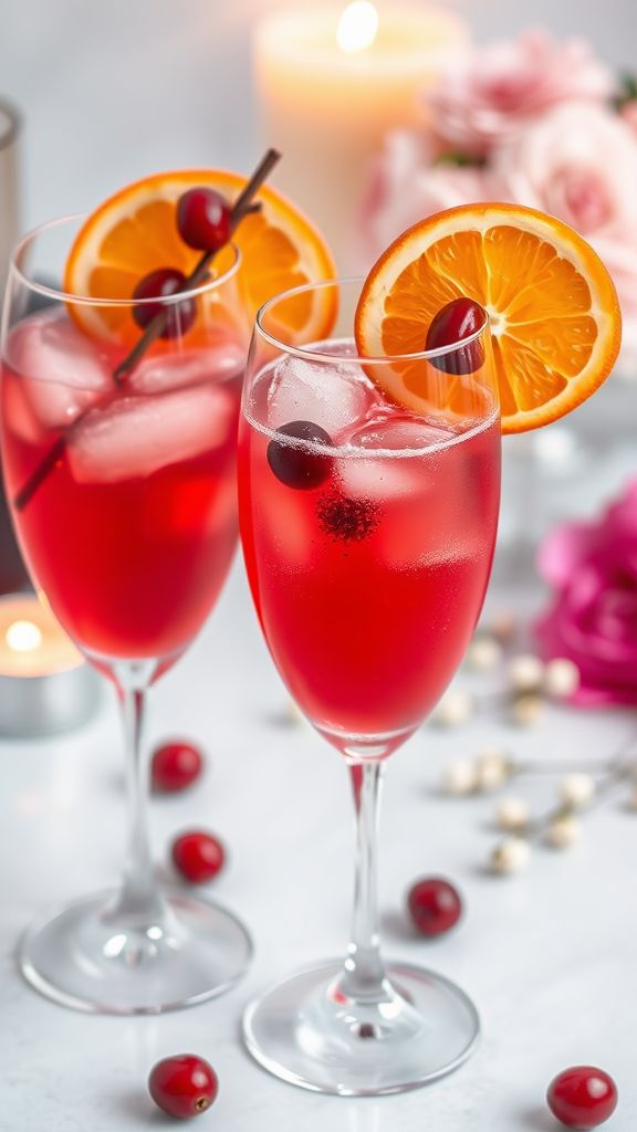 Cupid’s Cranberry Spritz  