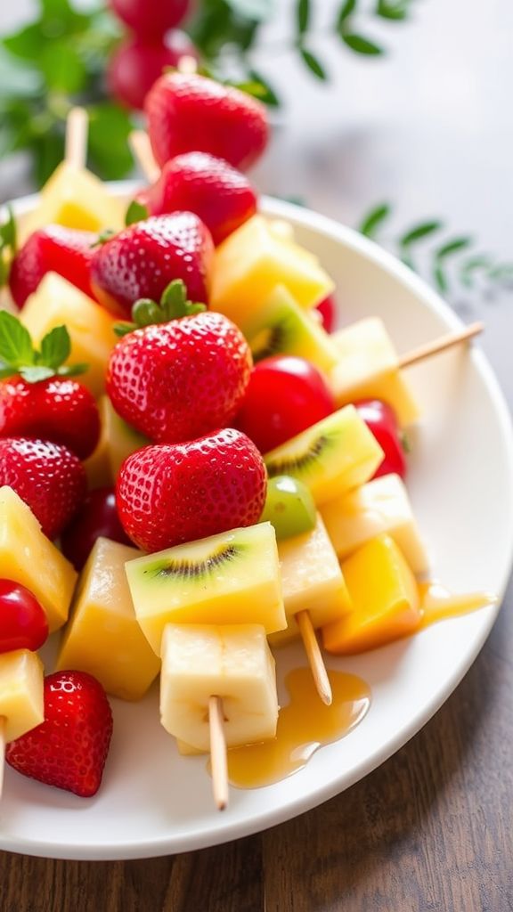 Cupid's Fruit Kabobs  