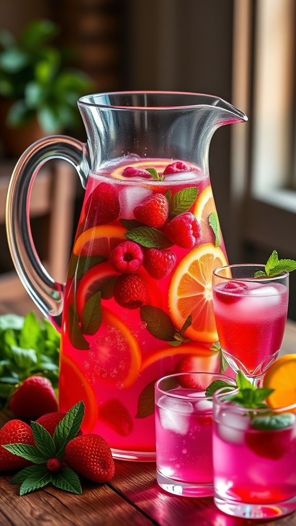 Cupid's Sparkling Sangria  