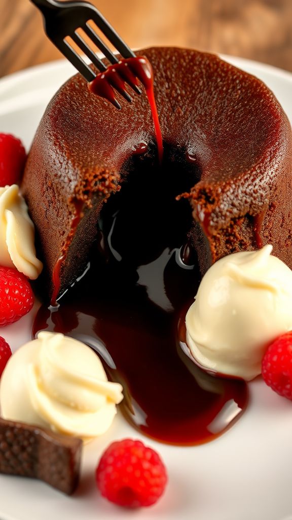 Decadent Chocolate Lava Cake  