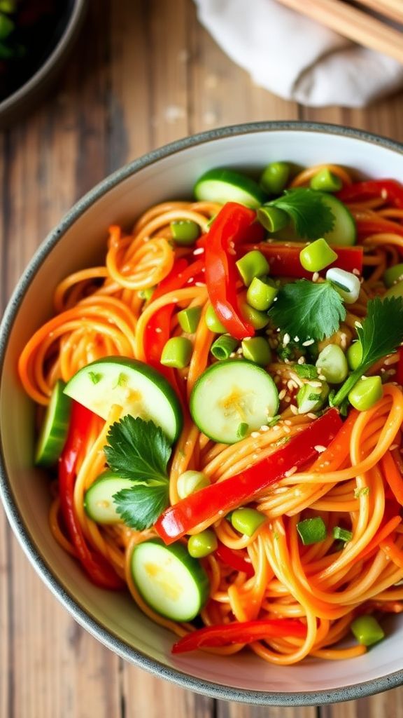 Easy Soba Noodle Salad  