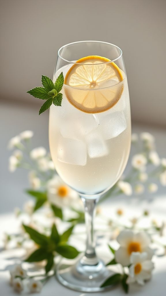 Elegant Elderflower Spritz  