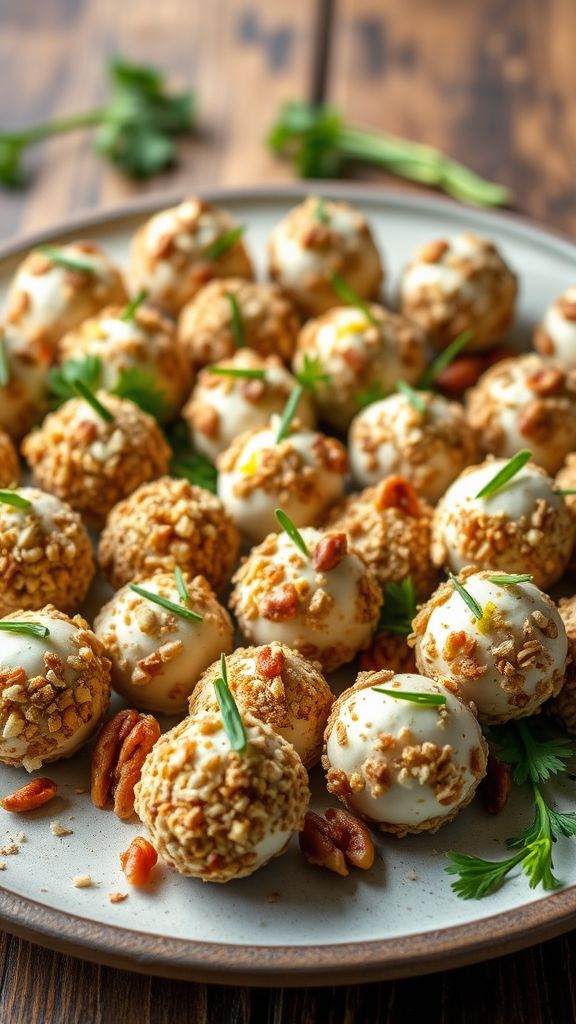 Elegant Goat Cheese Truffles  