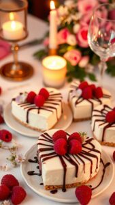 elegant valentine’s cheesecake ideas