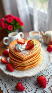 heart-shaped pancake recipes for valentine’s mornin