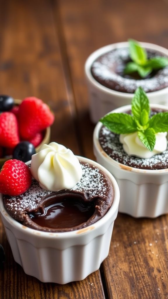 Heartfelt Chocolate Lava Cake  