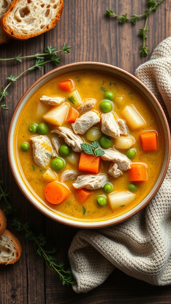 Hearty Chicken and Vegetable Potage  