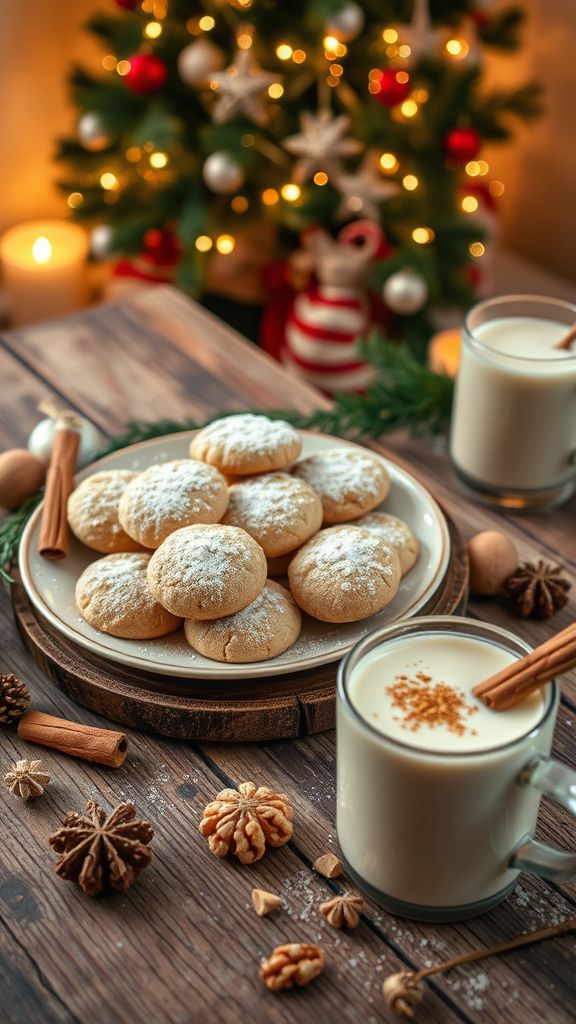 Holiday Eggnog Delight Cookies  