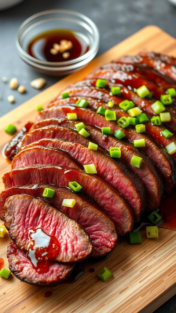 Honey Soy Marinated Steak