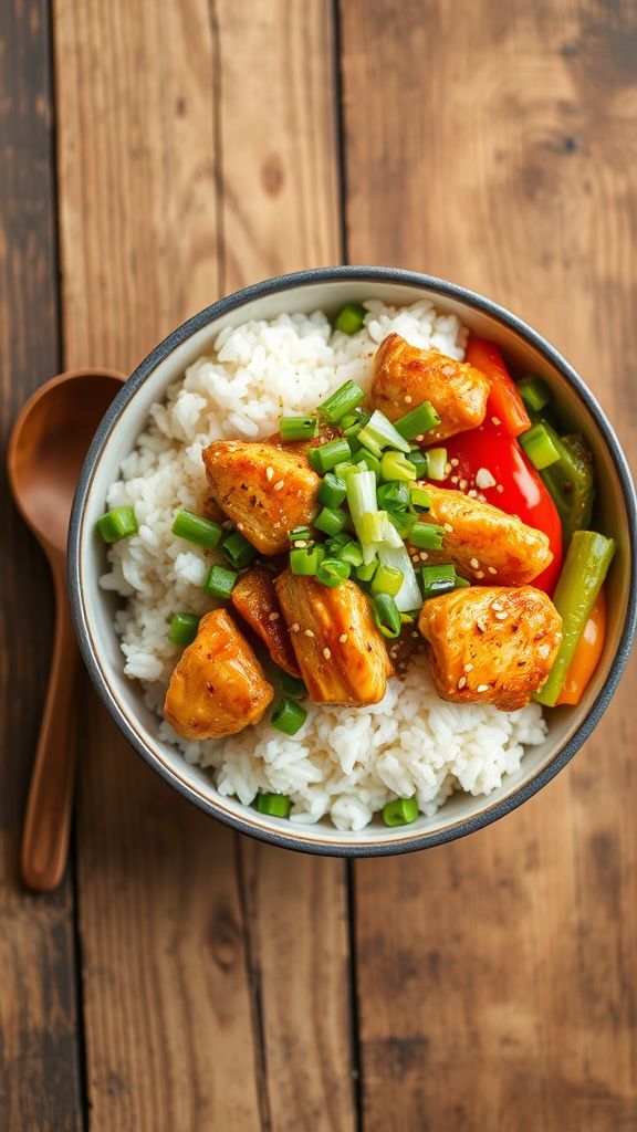 Instant Donburi (Rice Bowl)  