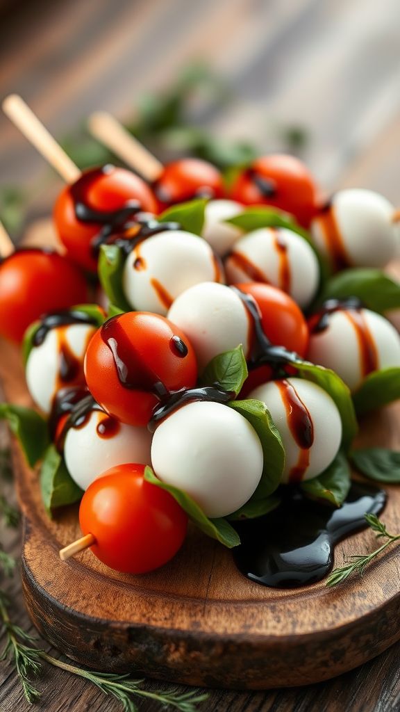 Intimate Caprese Salad Skewers  