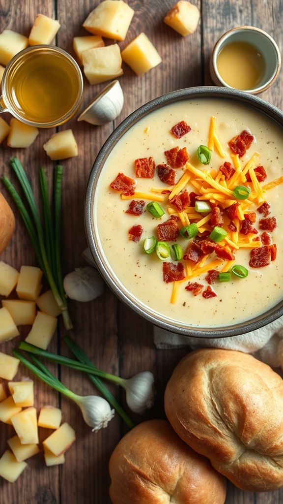 Loaded Baked Potato Soup  