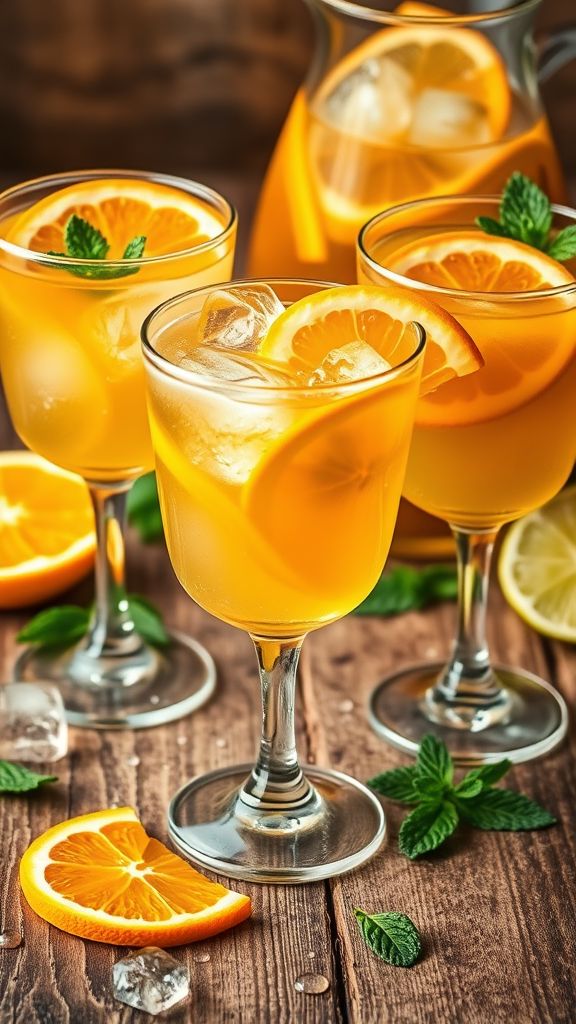 Maple Orange Mocktail  