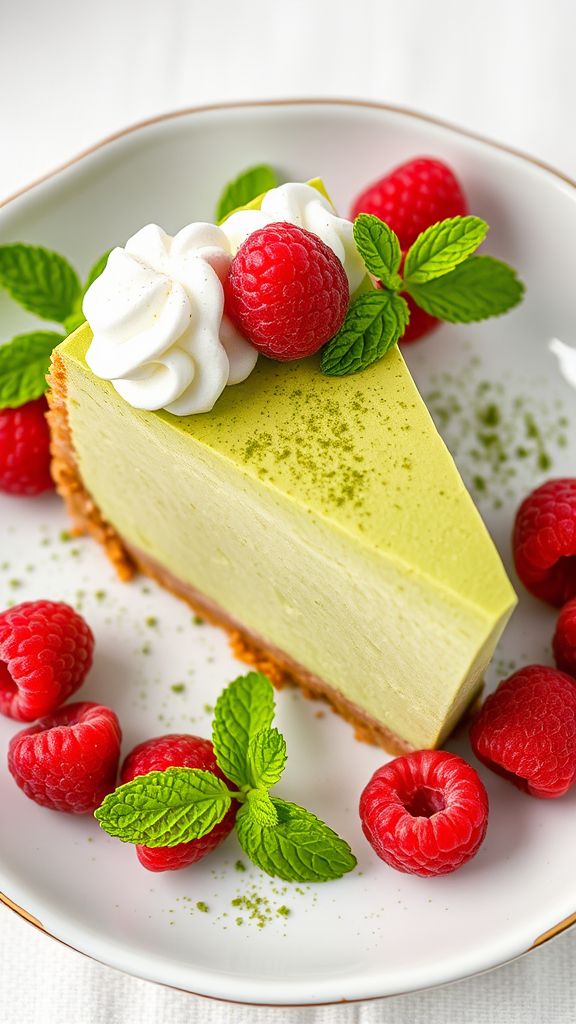 Matcha Green Tea Cheesecake