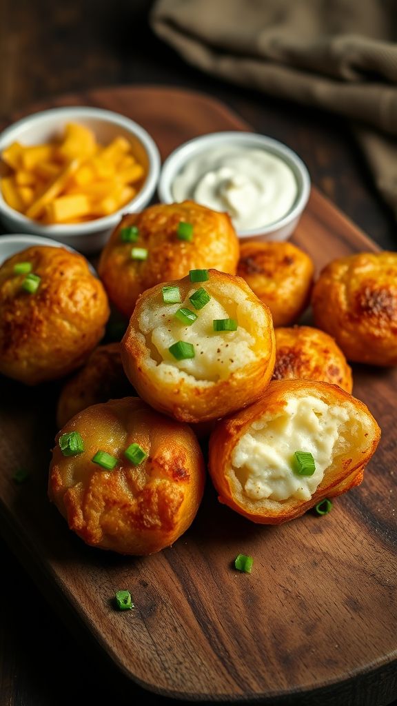 Midnight Mashed Potato Bites  