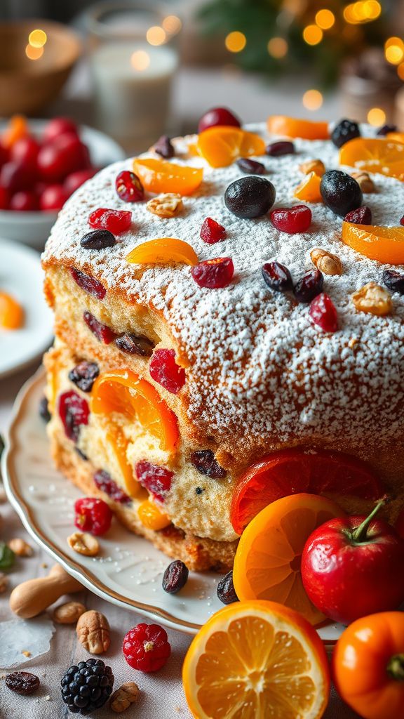 Neapolitan Fruit Cake